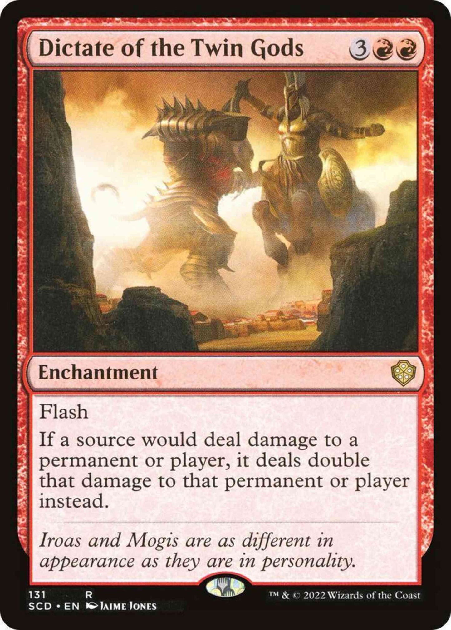 Dictate of the Twin Gods [131] [Starter Commander Decks] [Non-Foil]