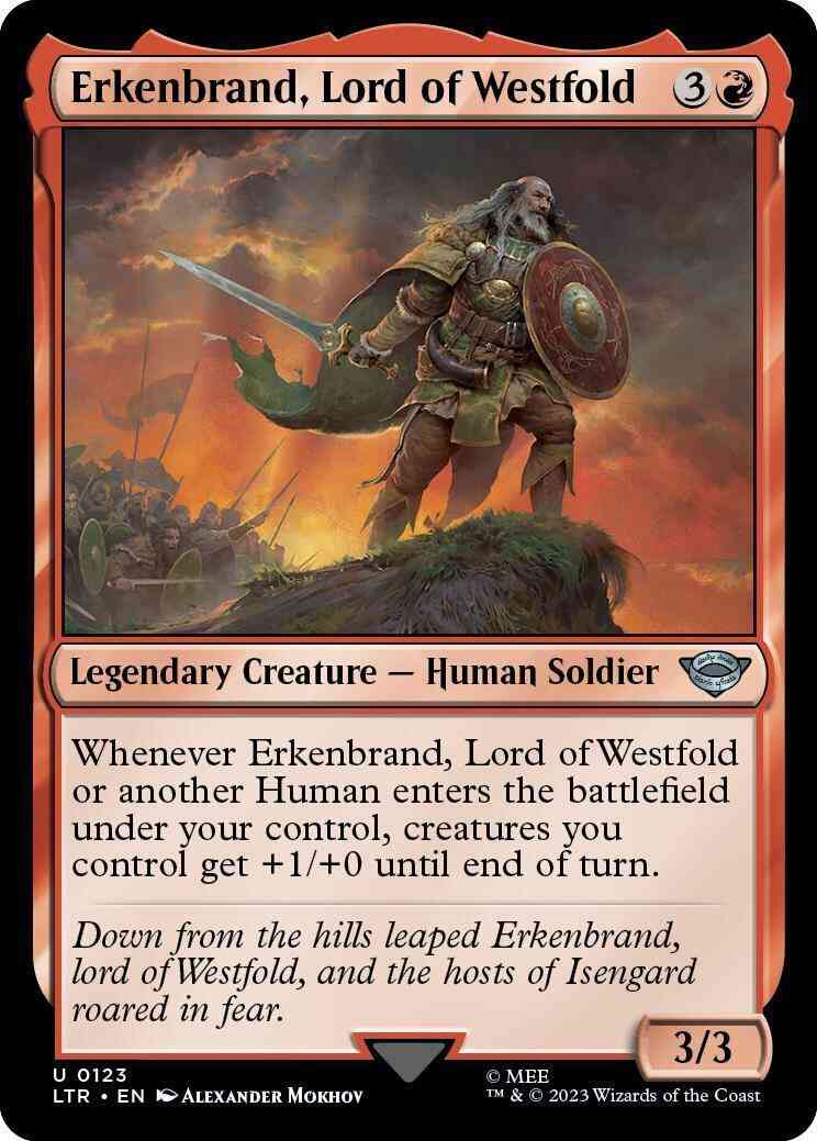 Erkenbrand, Lord of Westfold [123] [The Lord of the Rings: Tales of Middle-earth] [Non-Foil]