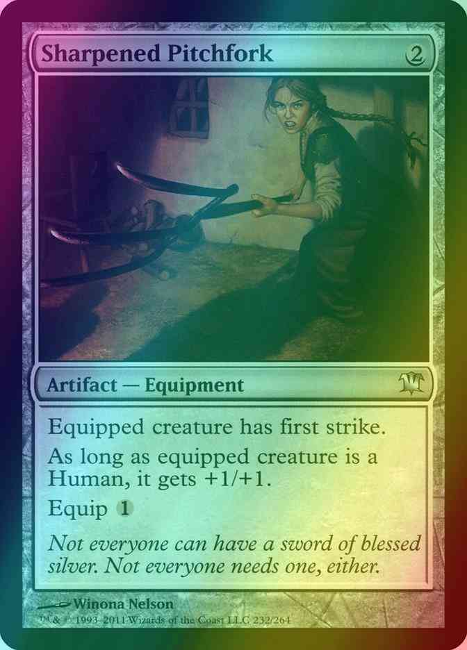 Sharpened Pitchfork [232] [Innistrad] [Foil]