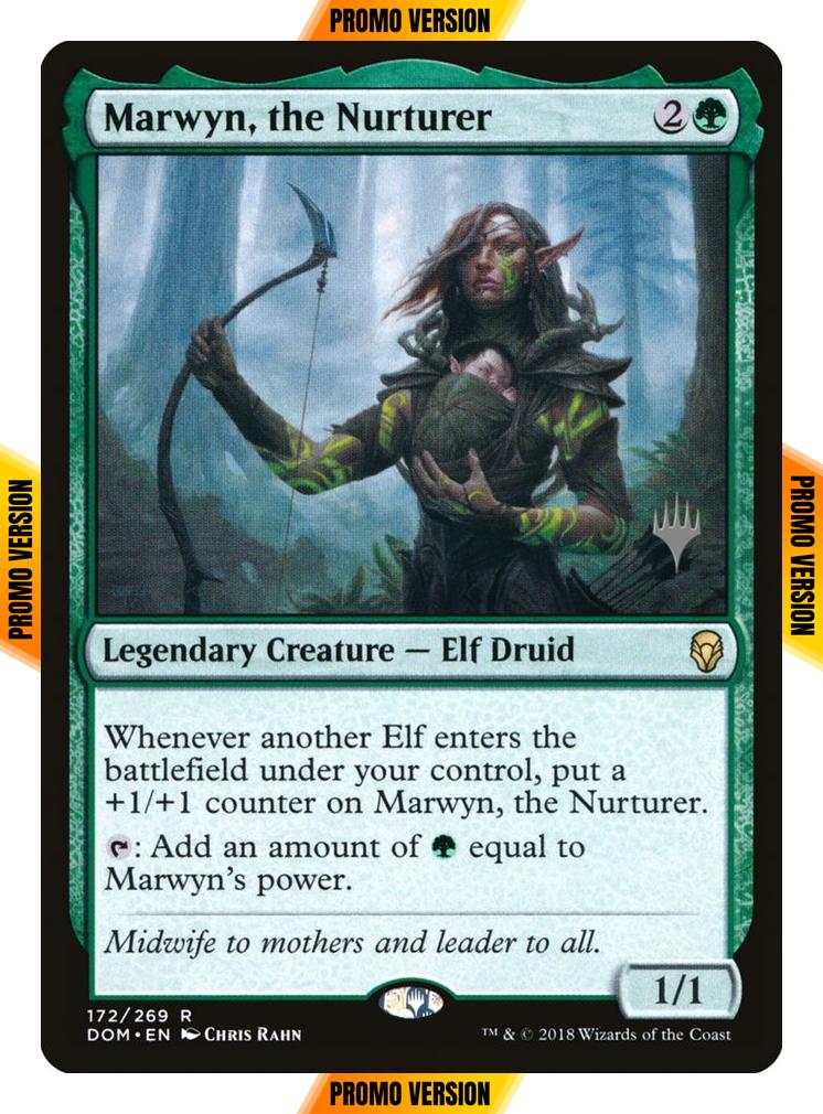 Marwyn, the Nurturer [172p] [Promo Pack] [Dominaria Promos] [Foil]