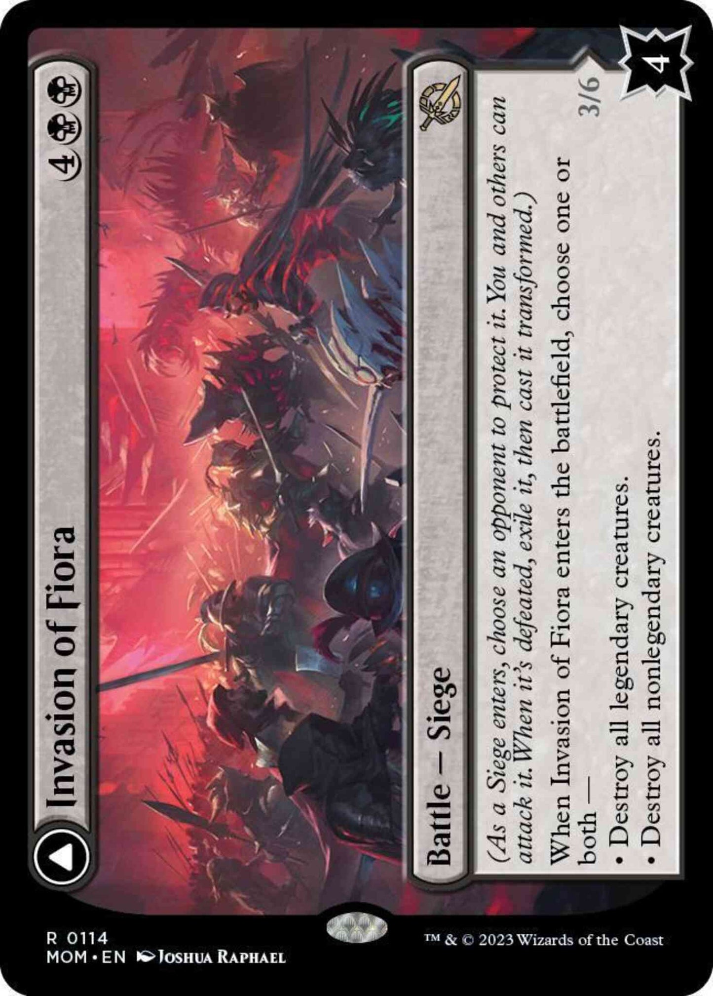 Invasion of Fiora // Marchesa, Resolute Monarch [114] [March of the Machine] [Non-Foil]