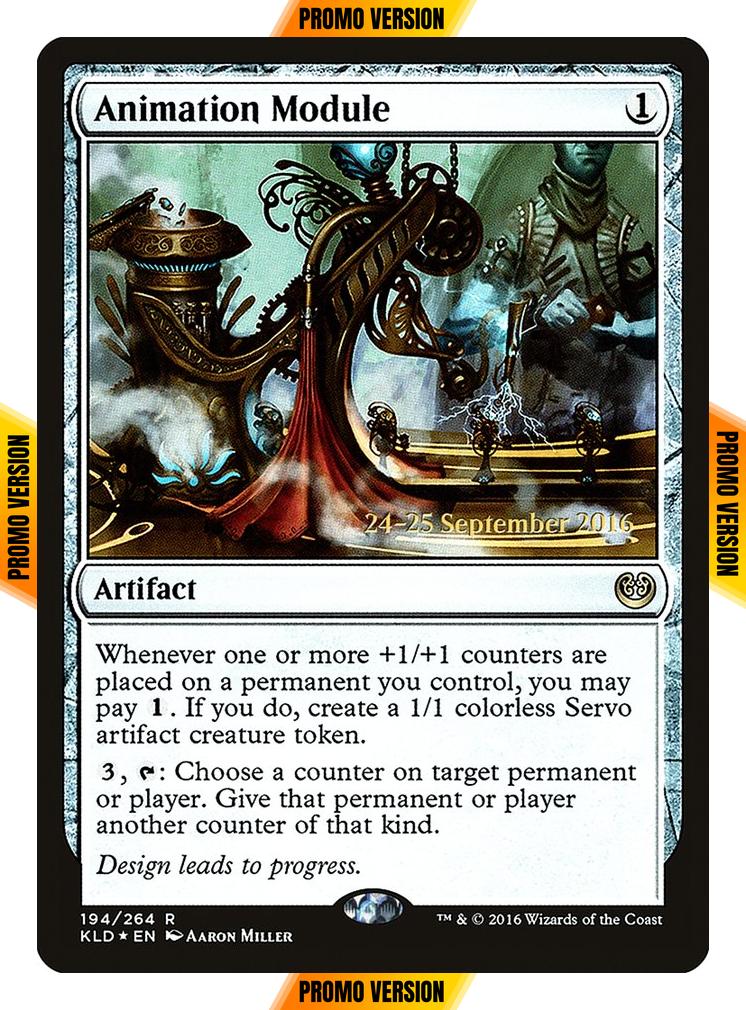 Animation Module [194s] [Kaladesh Promos] [Foil]