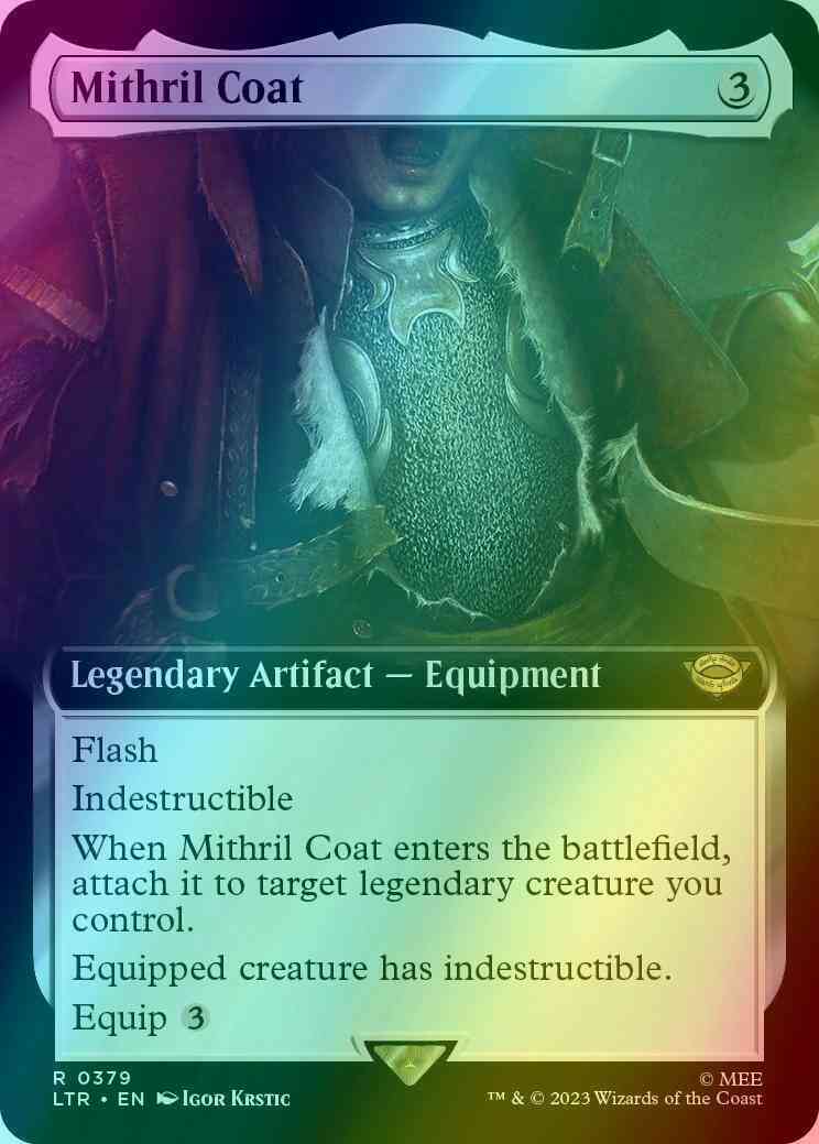 Mithril Coat [379] [Extended Art] [The Lord of the Rings: Tales of Middle-earth] [Foil]