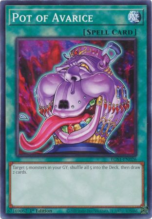 Pot of Avarice - EGS1-EN026 - Common - 1st Edition