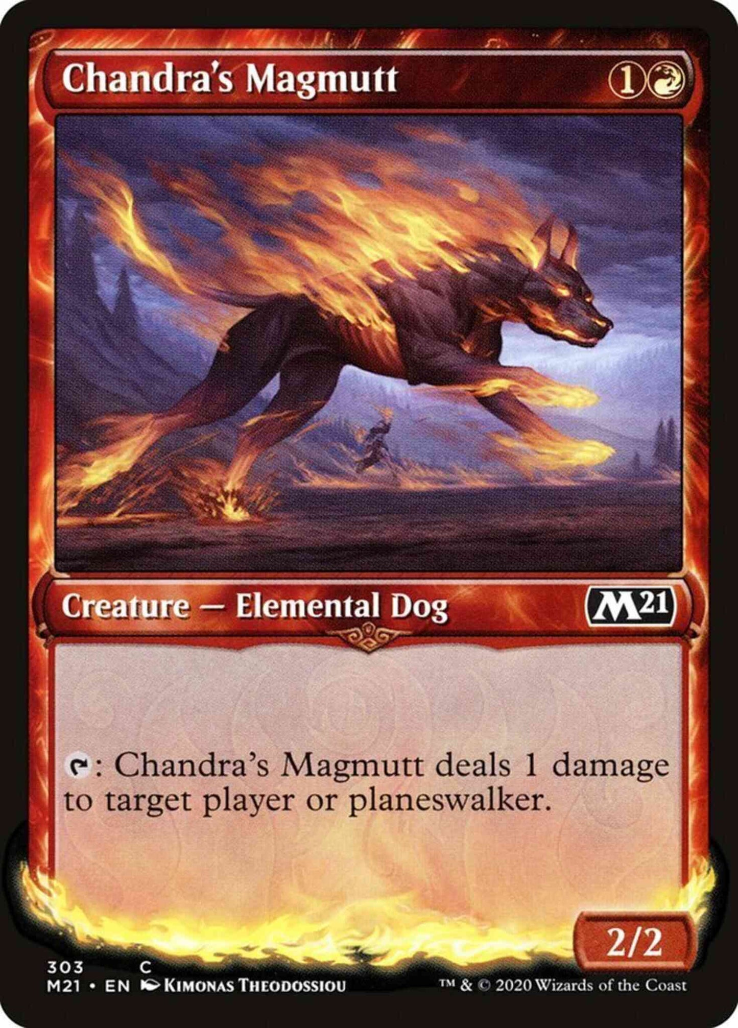 Chandra's Magmutt [303] [Showcase] [Core Set 2021] [Non-Foil]