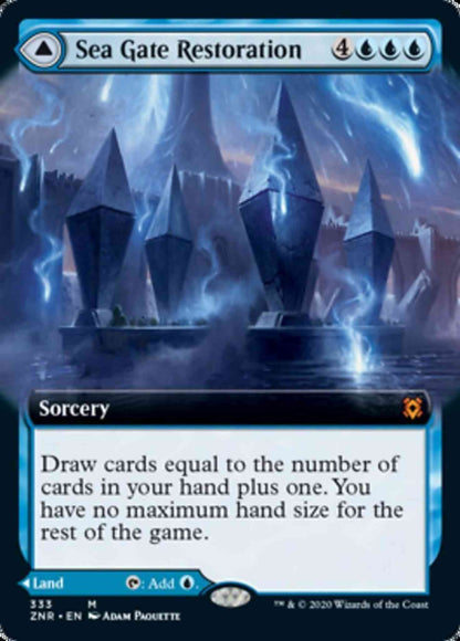 Sea Gate Restoration // Sea Gate, Reborn [333] [Extended Art] [Zendikar Rising] [Non-Foil]