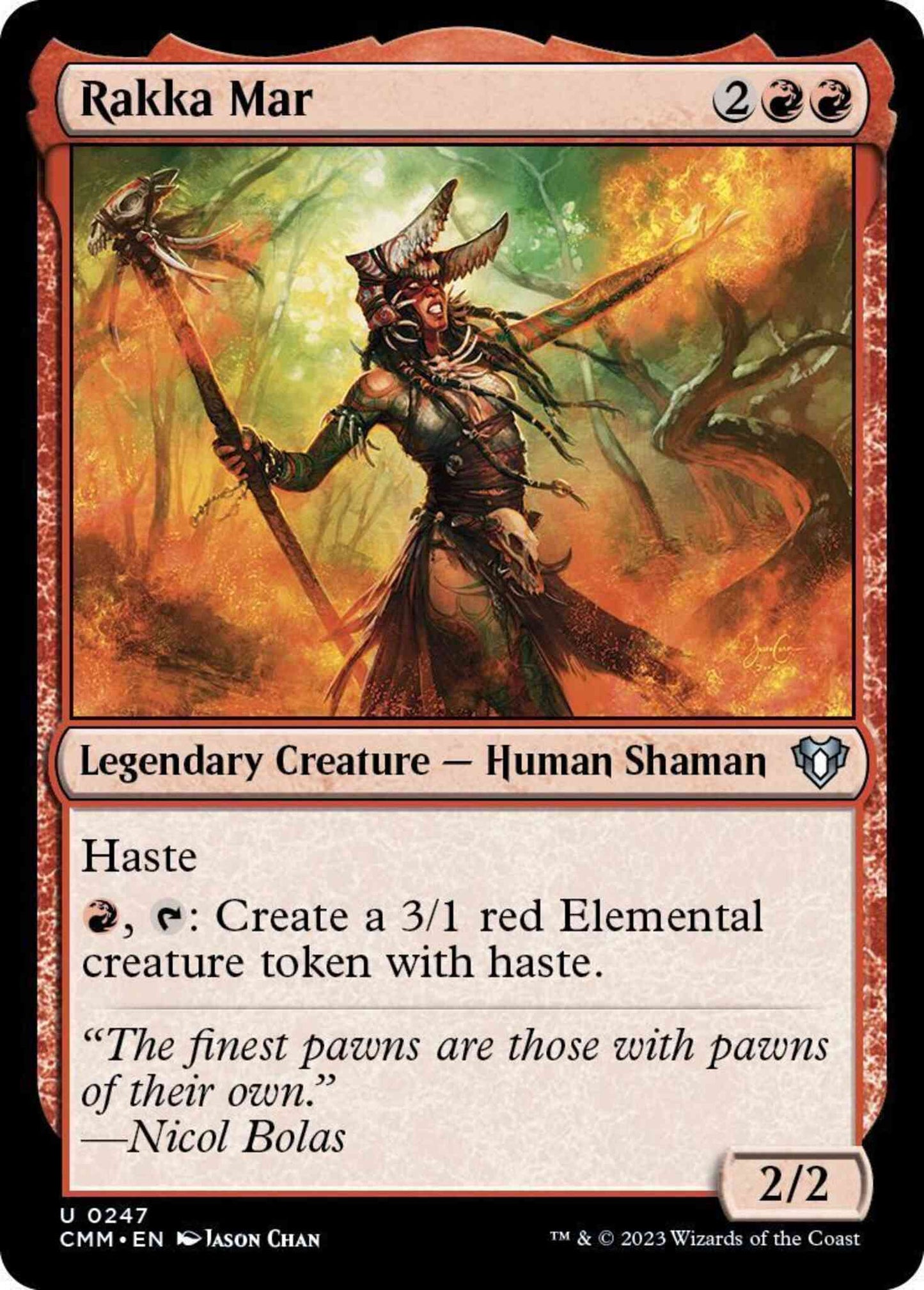 Rakka Mar [247] [Commander Masters] [Non-Foil]