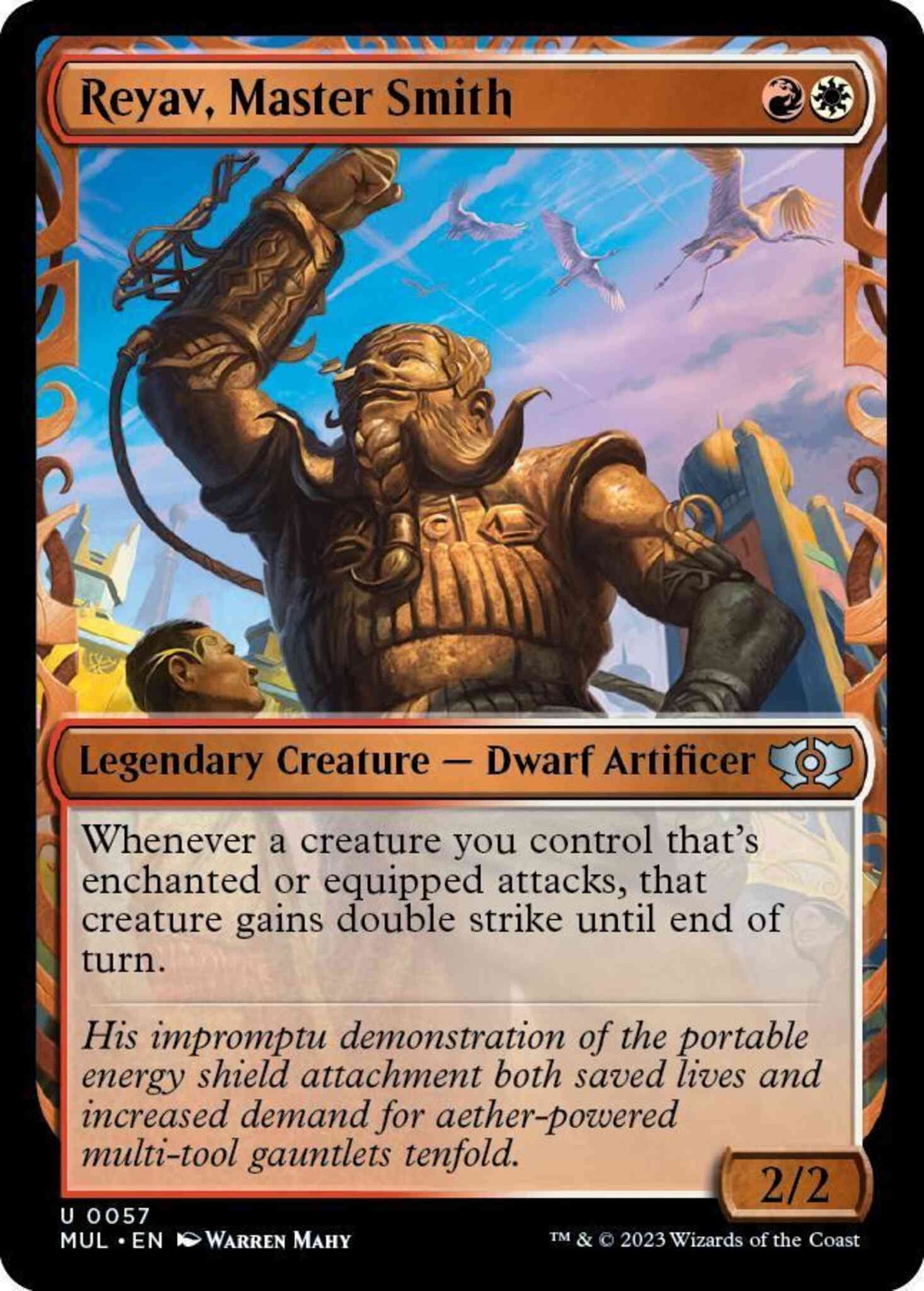 Reyav, Master Smith [57] [Planar Showcase] [Multiverse Legends] [Non-Foil]