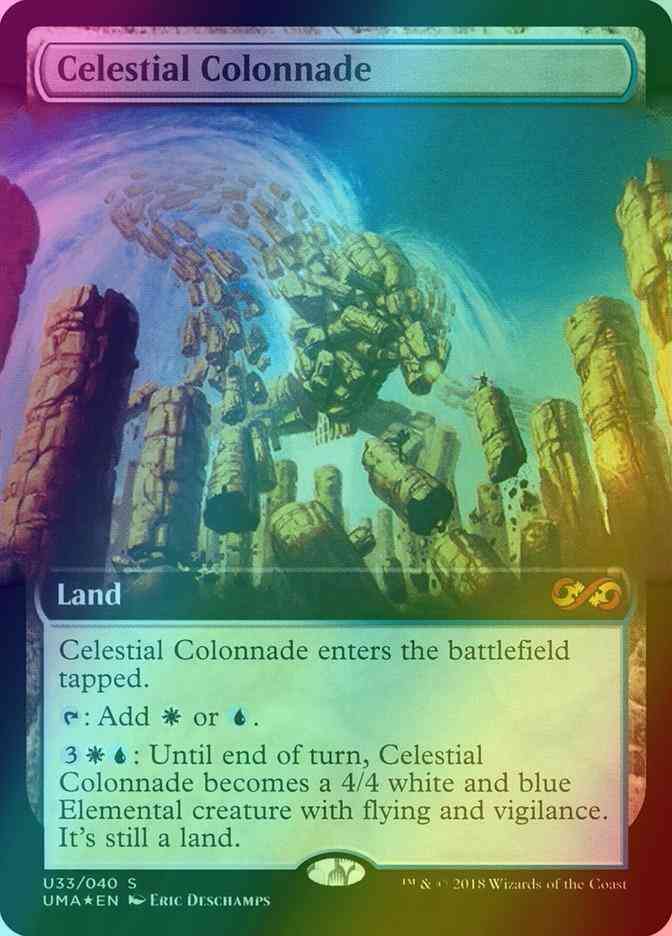 Celestial Colonnade [U33] [Ultimate Box Topper] [Foil]