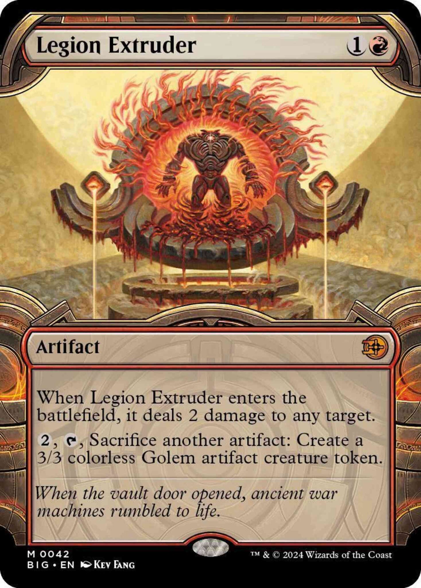 Legion Extruder [42] [Vault Frame Showcase] [The Big Score] [Non-Foil]