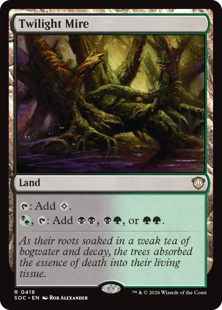 Twilight Mire [418] [Secrets of Strixhaven: Commander] [Non-Foil]