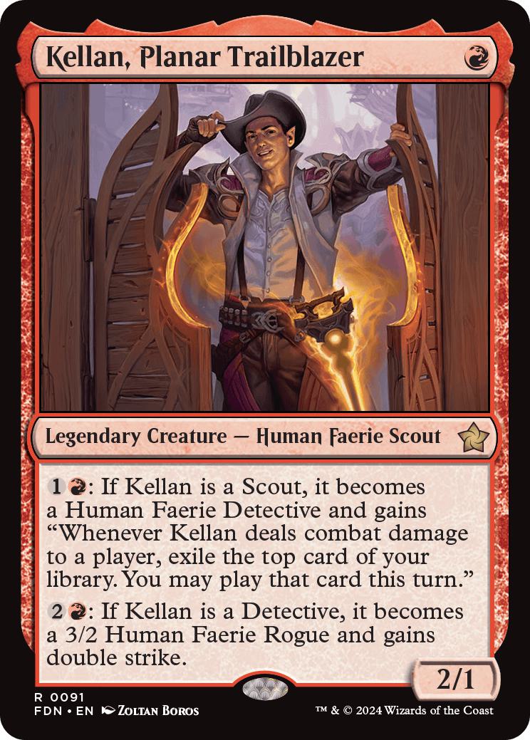 Kellan, Planar Trailblazer [91] [Foundations] [Non-Foil]