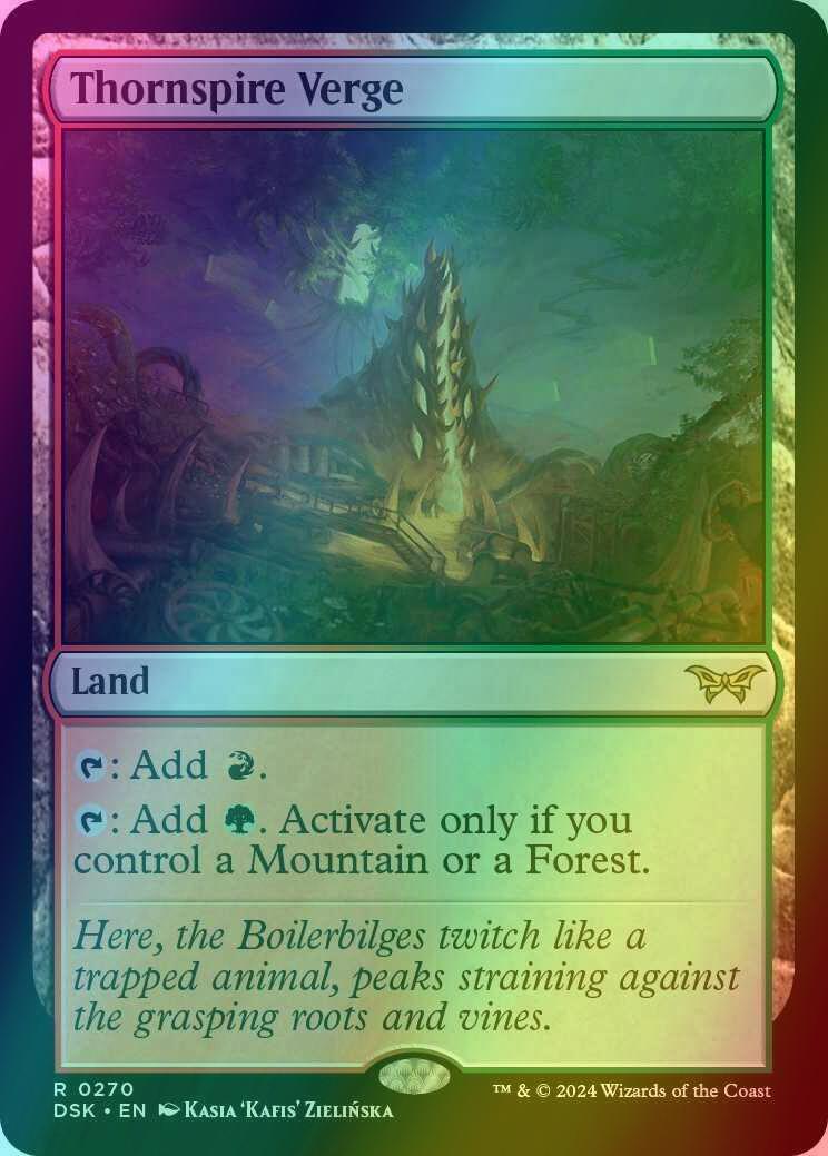 Thornspire Verge [270] [Duskmourn: House of Horror] [Foil]