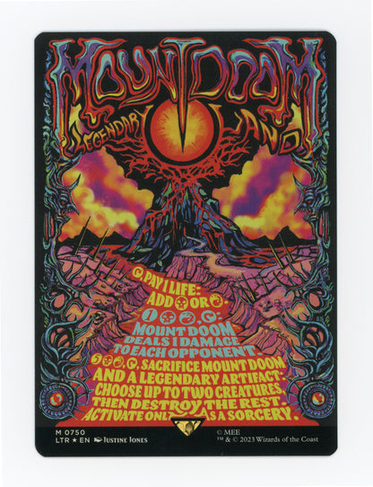 Mount Doom — Borderless|Poster|Foil — ID 18423