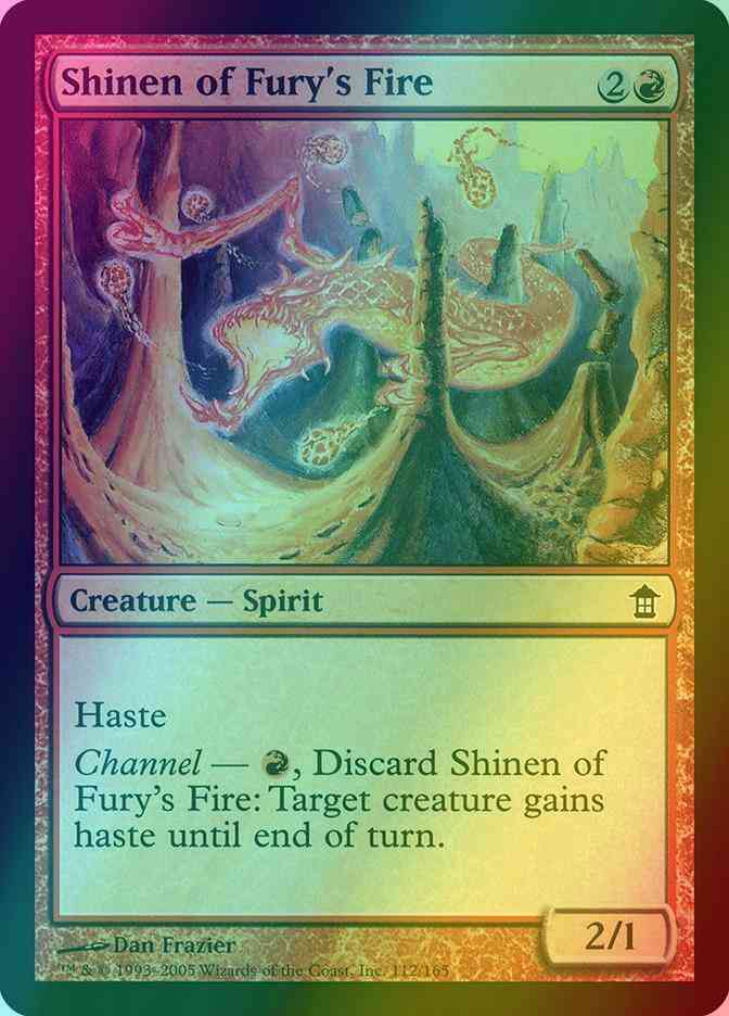 Shinen of Fury's Fire [112] [Saviors of Kamigawa] [Foil]