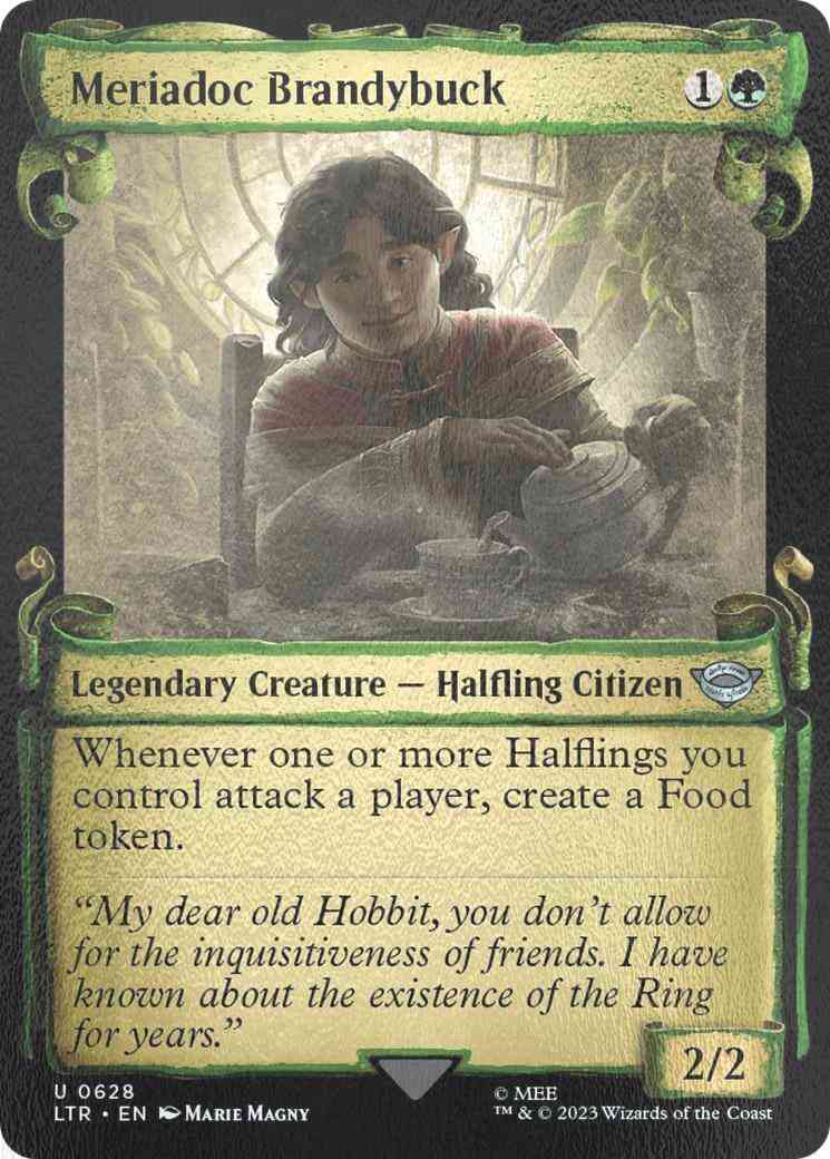 Meriadoc Brandybuck [628] [Scrolls Showcase] [The Lord of the Rings: Tales of Middle-earth] [Silver Foil]