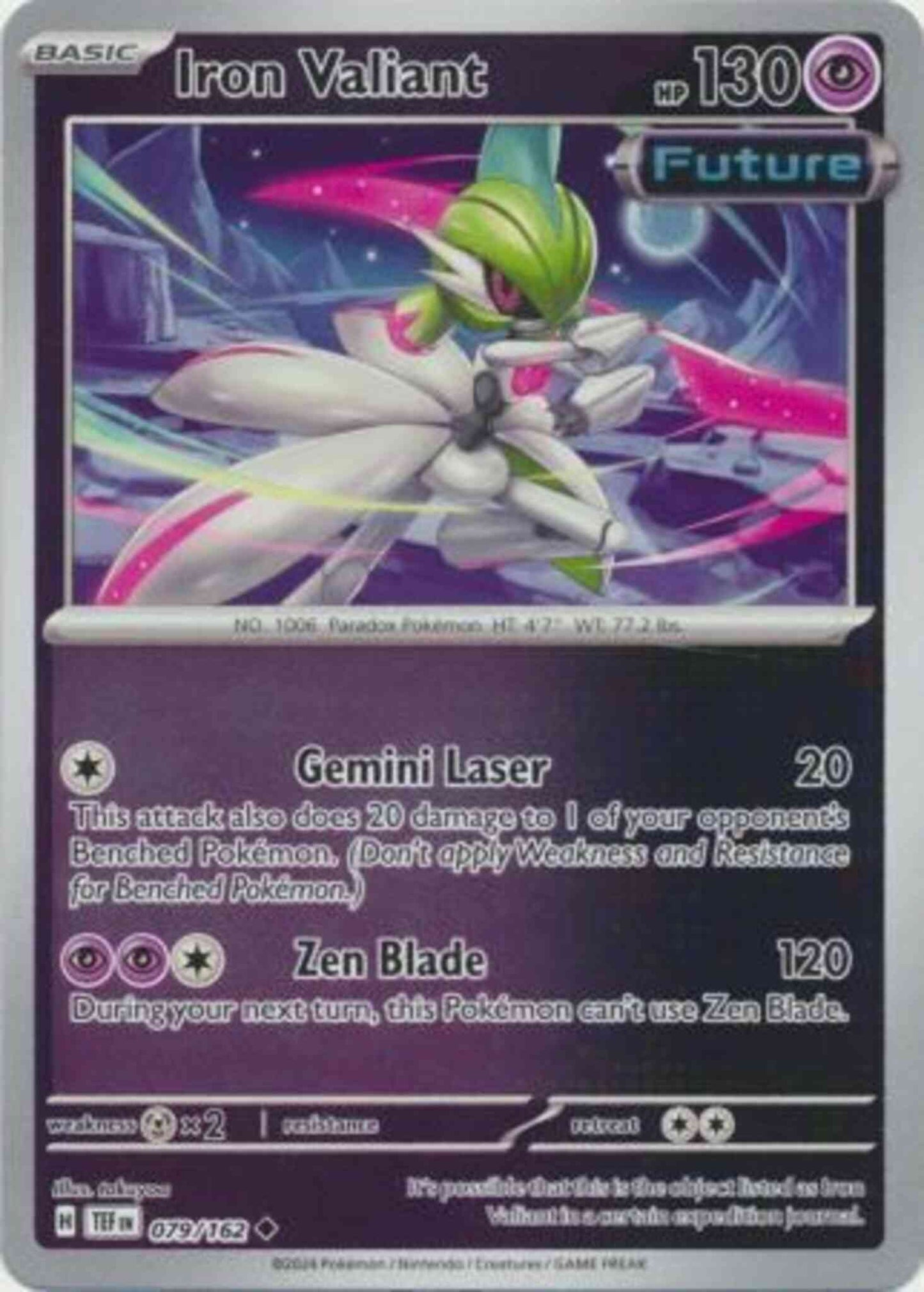 Iron Valiant - 079/162 - Uncommon [sv05-079] [Reverse Holo]
