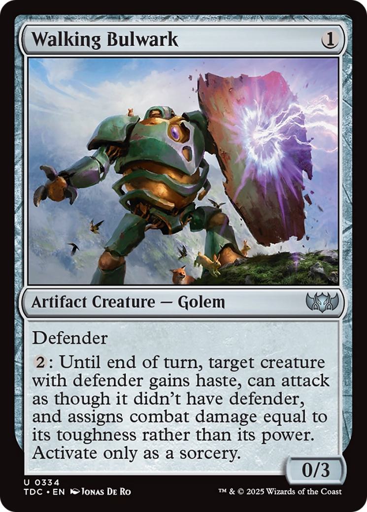 Walking Bulwark [334] [Tarkir: Dragonstorm: Commander] [Non-Foil]