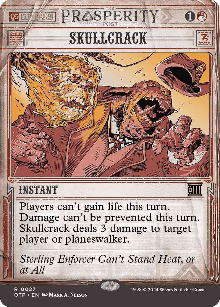 Skullcrack [27] [Breaking News Showcase] [Breaking News] [Non-Foil]