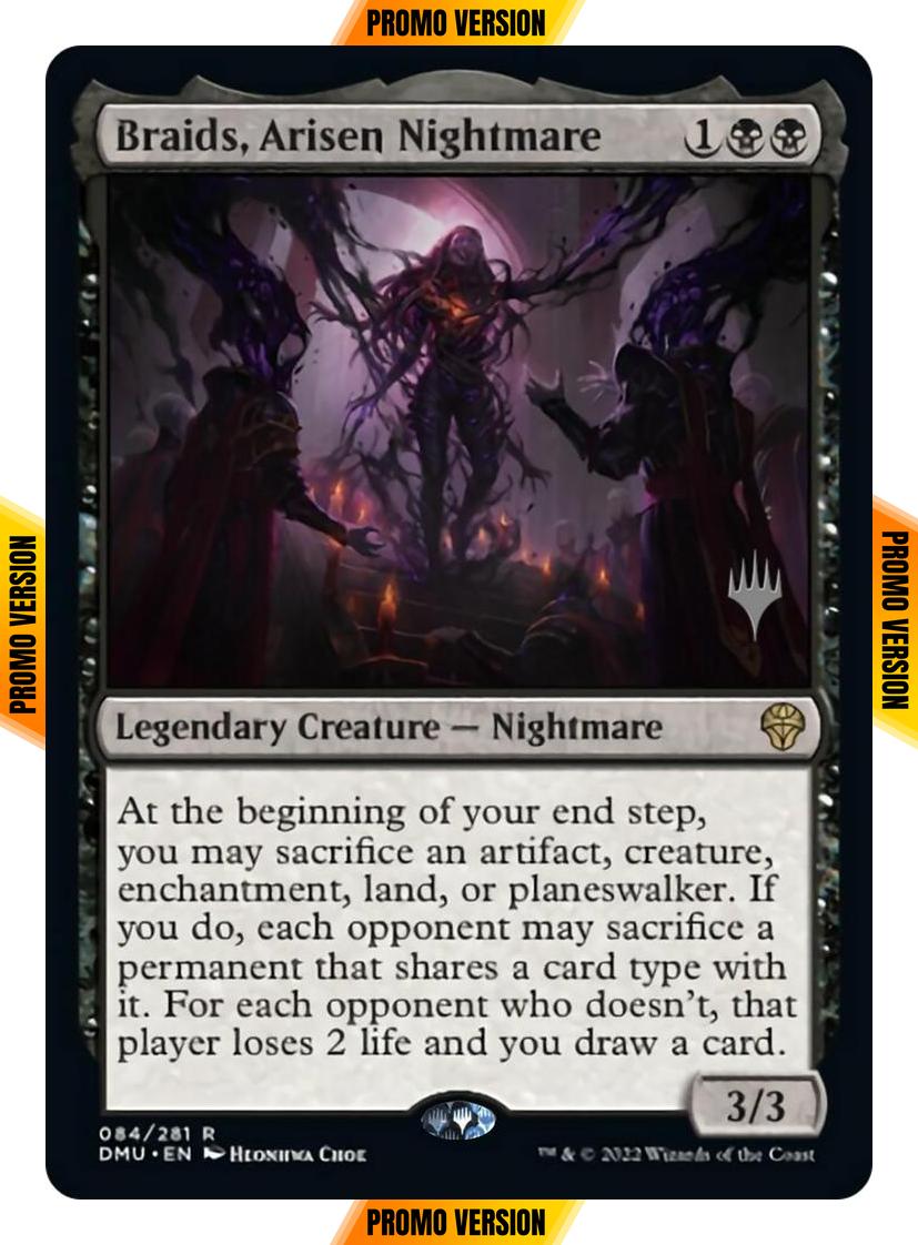 Braids, Arisen Nightmare [84p] [Promo Pack] [Dominaria United: Promos] [Non-Foil]
