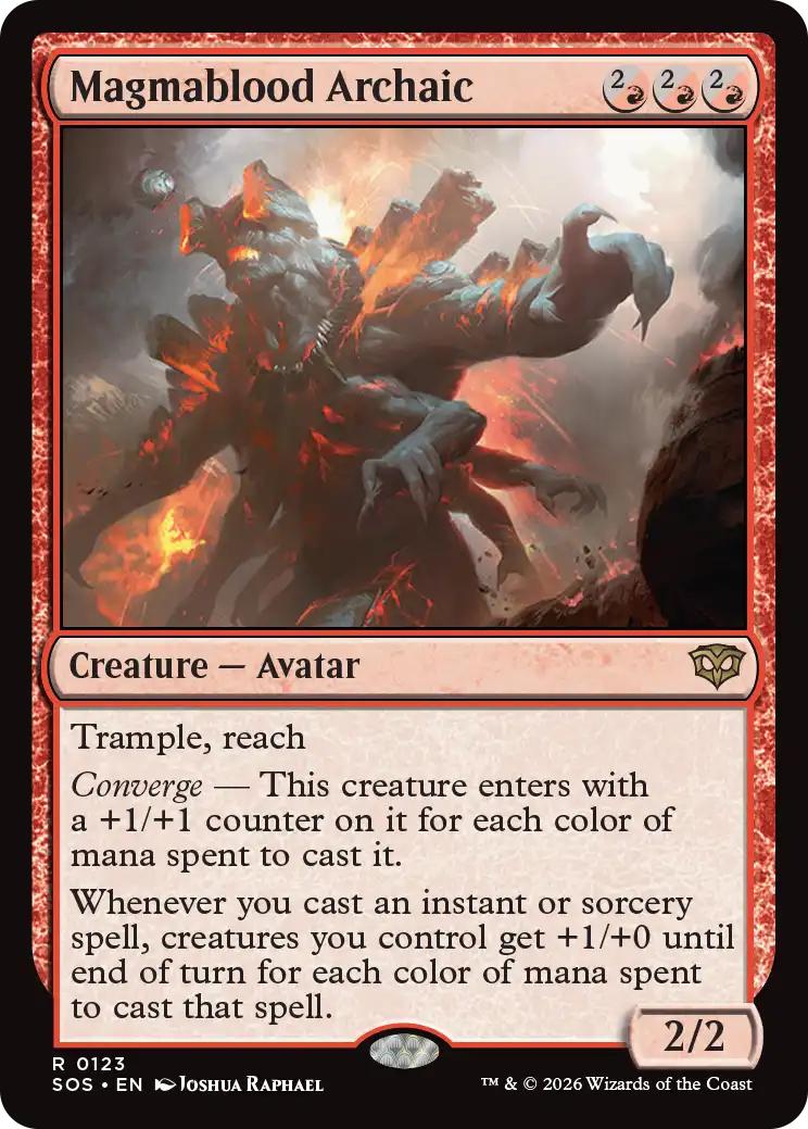 Magmablood Archaic [123] [Secrets of Strixhaven] [Non-Foil]