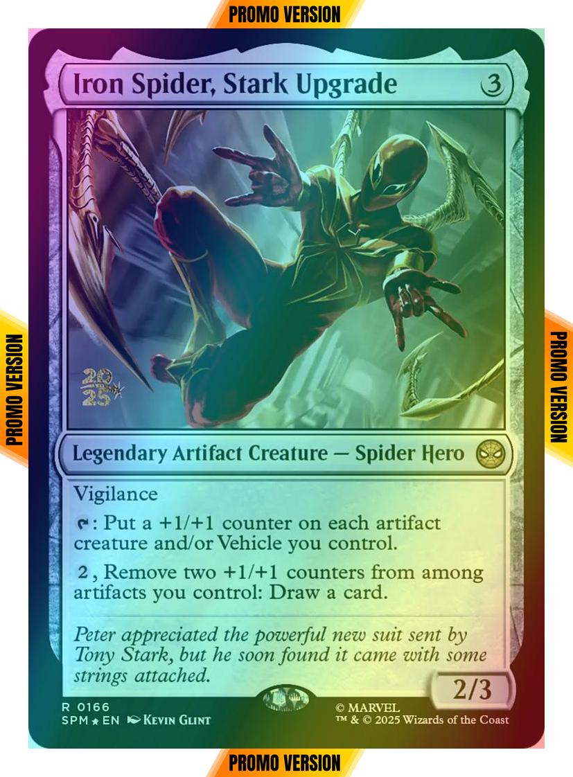 Iron Spider, Stark Upgrade [166s] [Marvel's Spider-Man: Promos] [Foil]