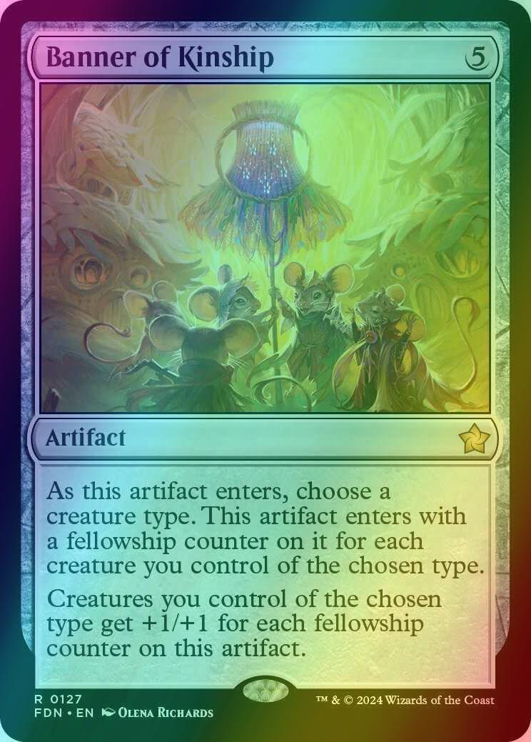 Banner of Kinship [127] [Foundations] [Foil]