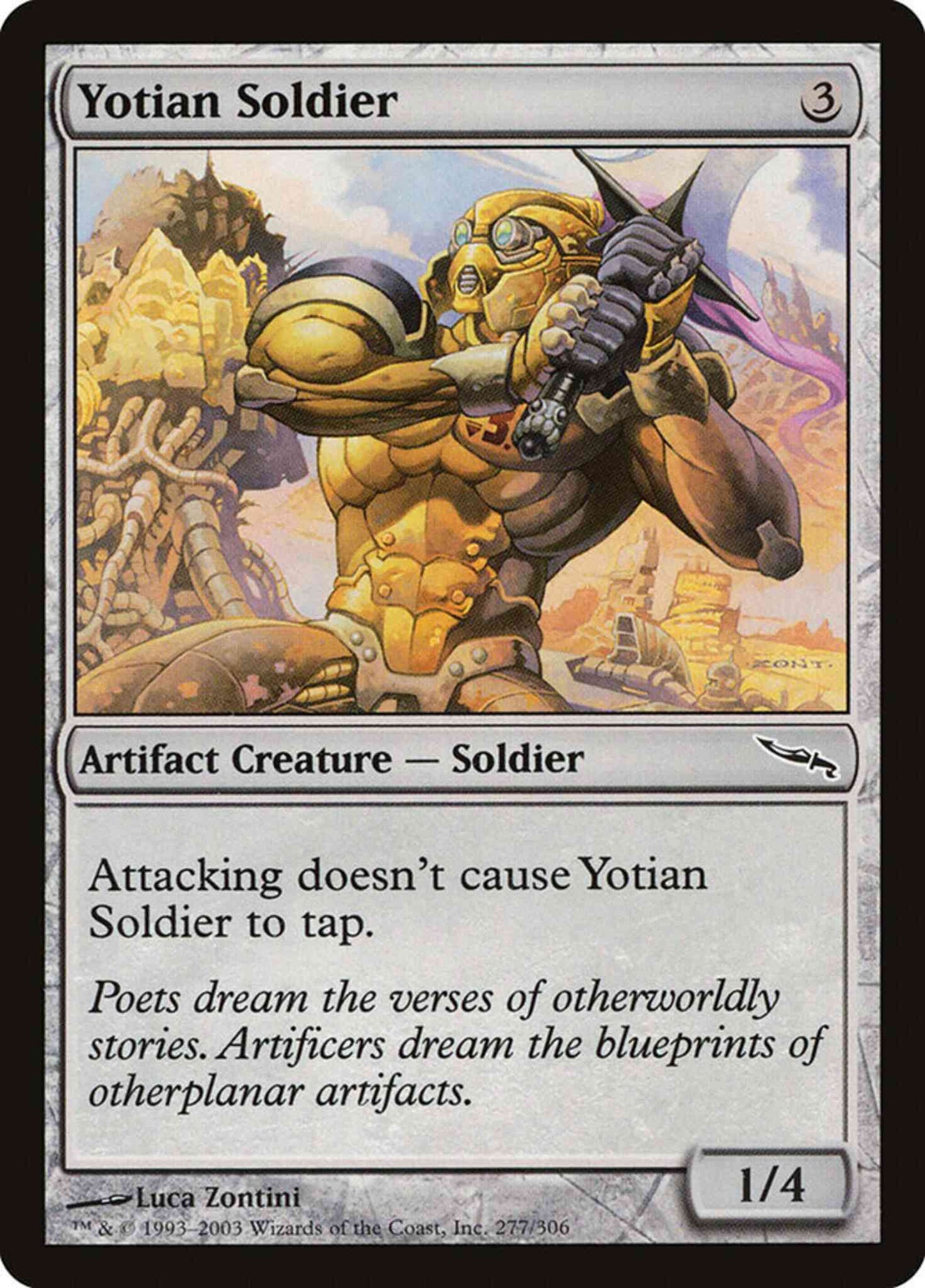 Yotian Soldier [277] [Mirrodin] [Non-Foil]