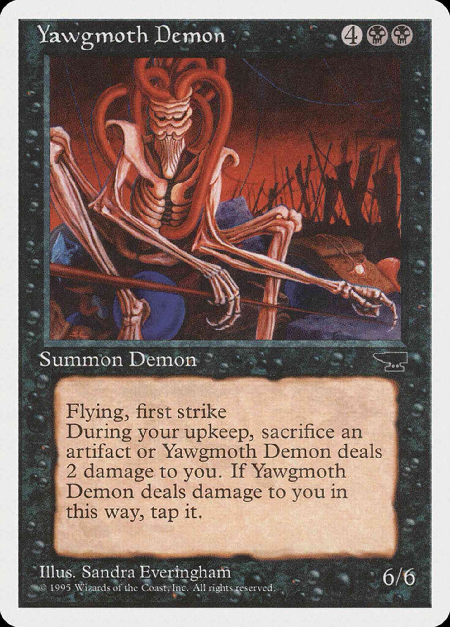 Yawgmoth Demon - Japanese [42] [Japanese Chronicles] [Non-Foil]
