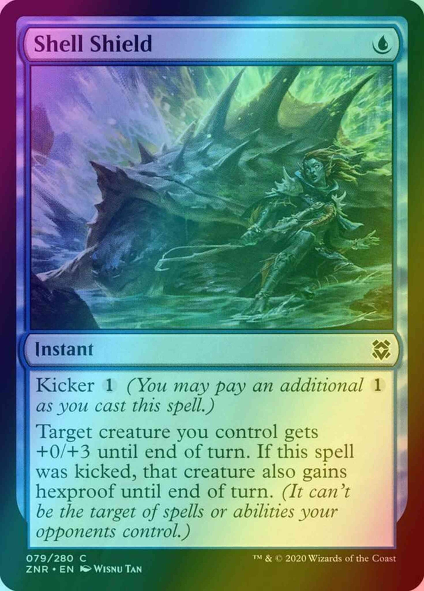 Shell Shield [79] [Zendikar Rising] [Foil]
