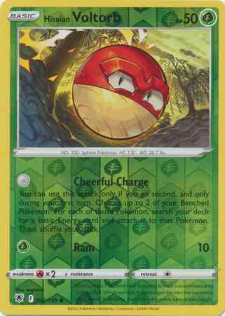 Hisuian Voltorb - 002/189 - Common [swsh10-002] [Reverse Holo]