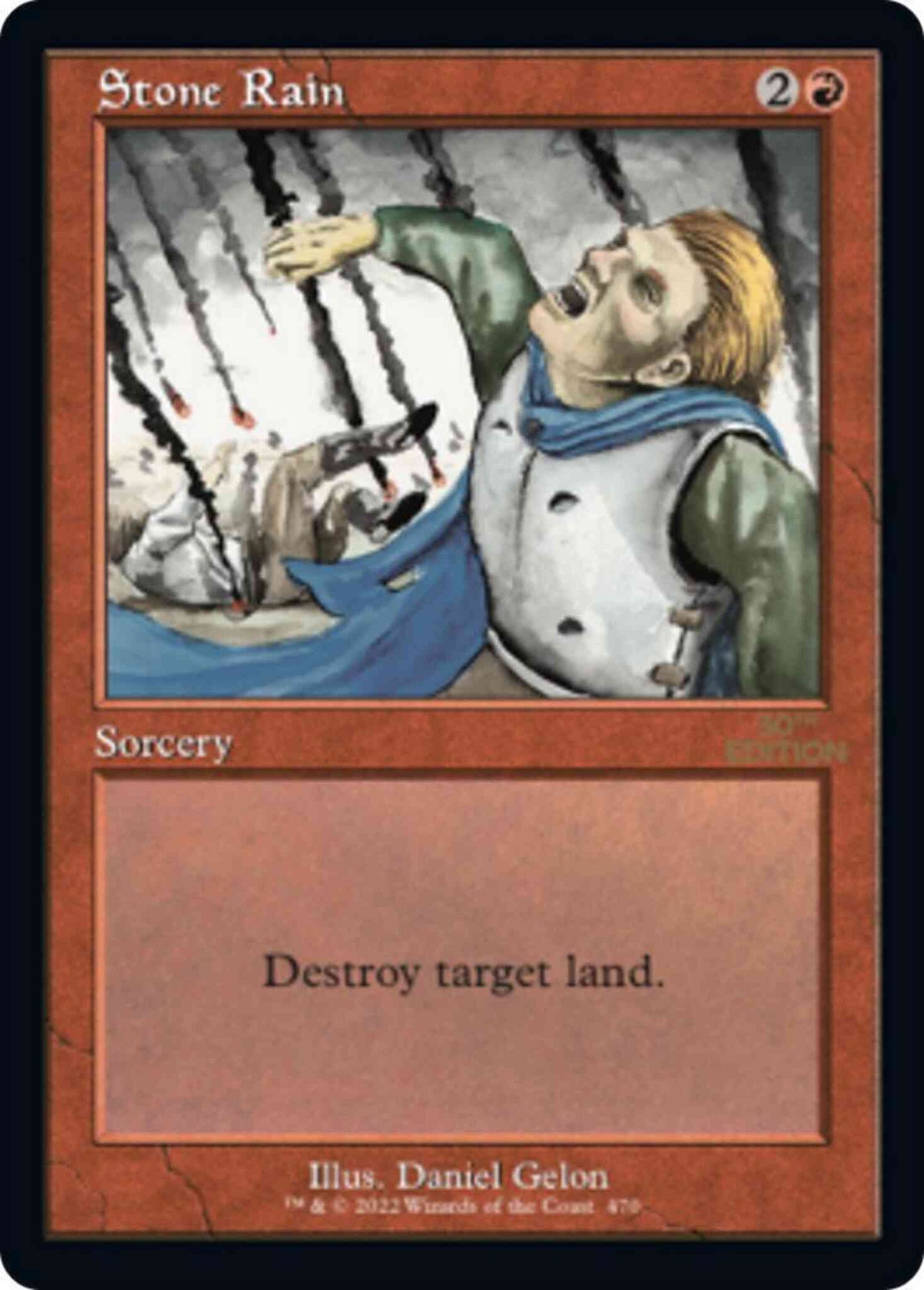 Stone Rain [470] [Retro Frame] [30th Anniversary Edition] [Non-Foil]