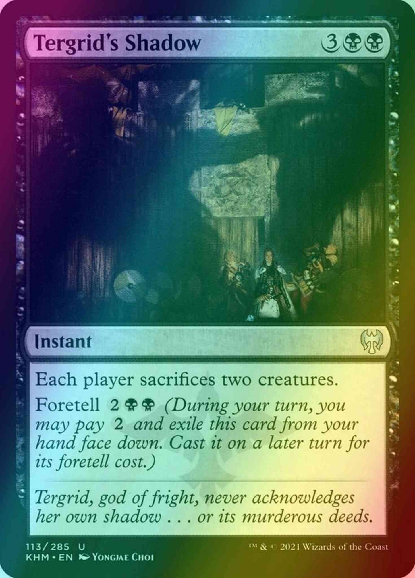 Tergrid's Shadow [113] [Kaldheim] [Foil]