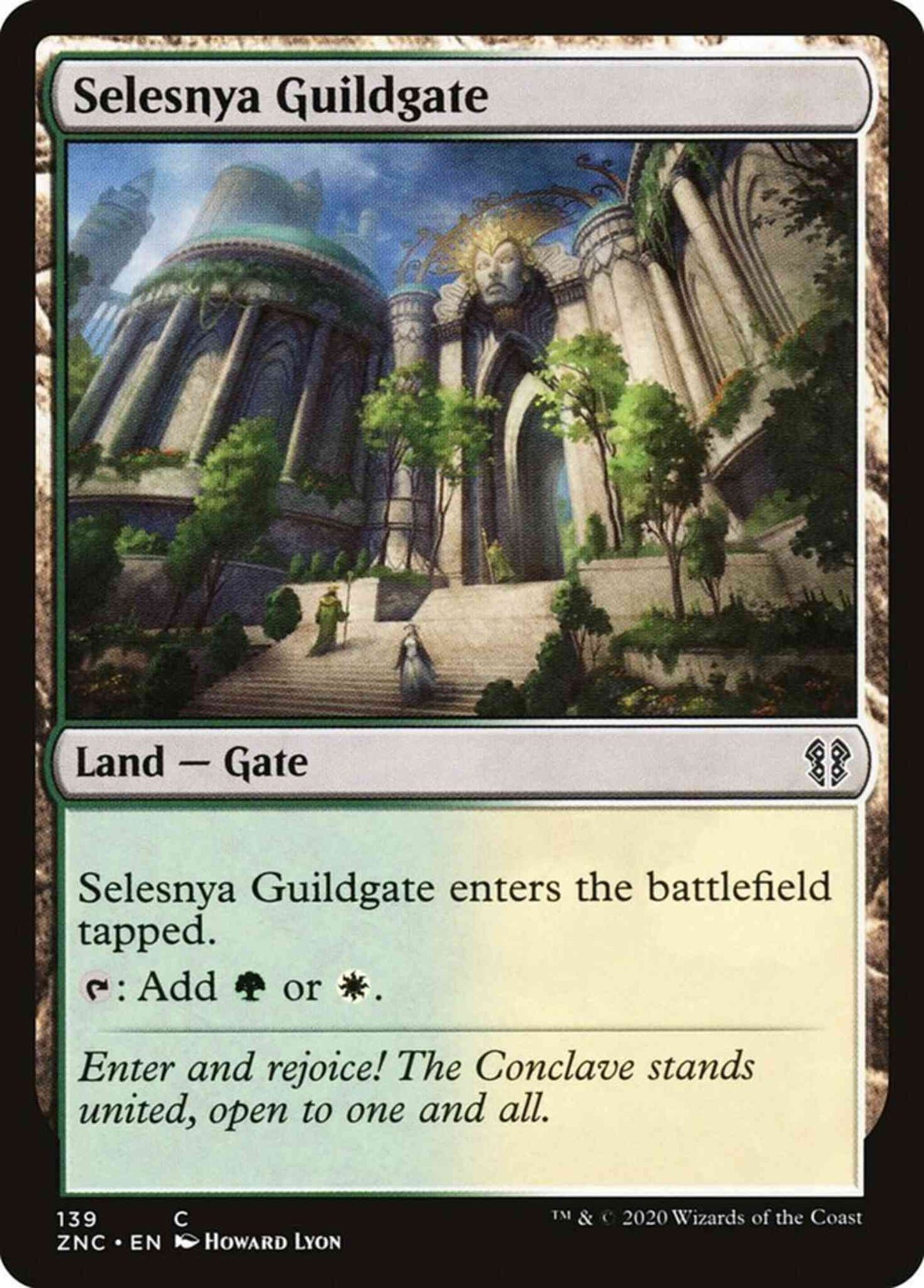 Selesnya Guildgate [139] [Zendikar Rising Commander] [Non-Foil]