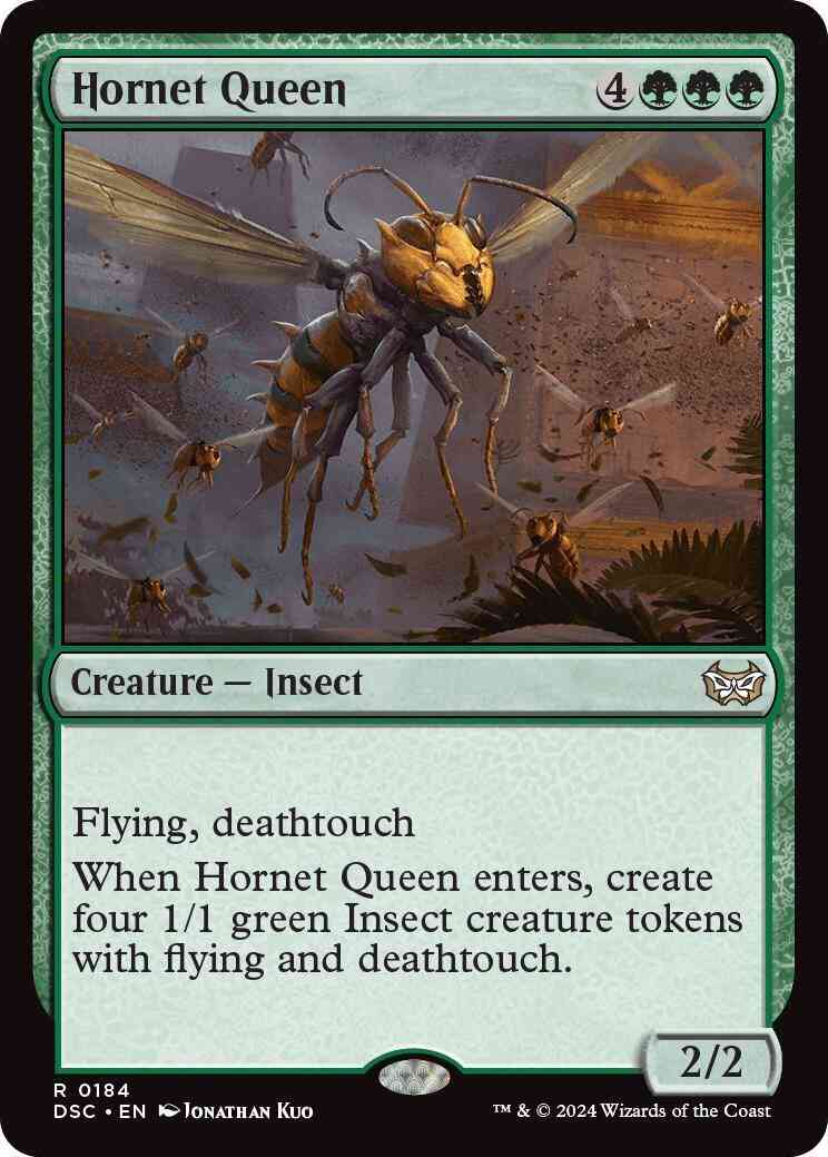 Hornet Queen [184] [Duskmourn: House of Horror: Commander] [Non-Foil]