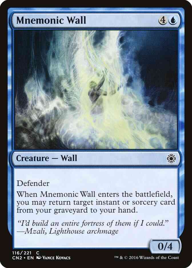 Mnemonic Wall [116] [Conspiracy Take The Crown] [Non-Foil]