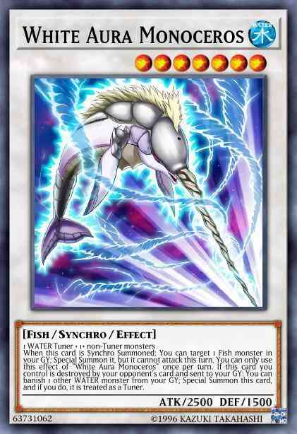 White Aura Monoceros - MP20-EN142 - Rare - 1st Edition