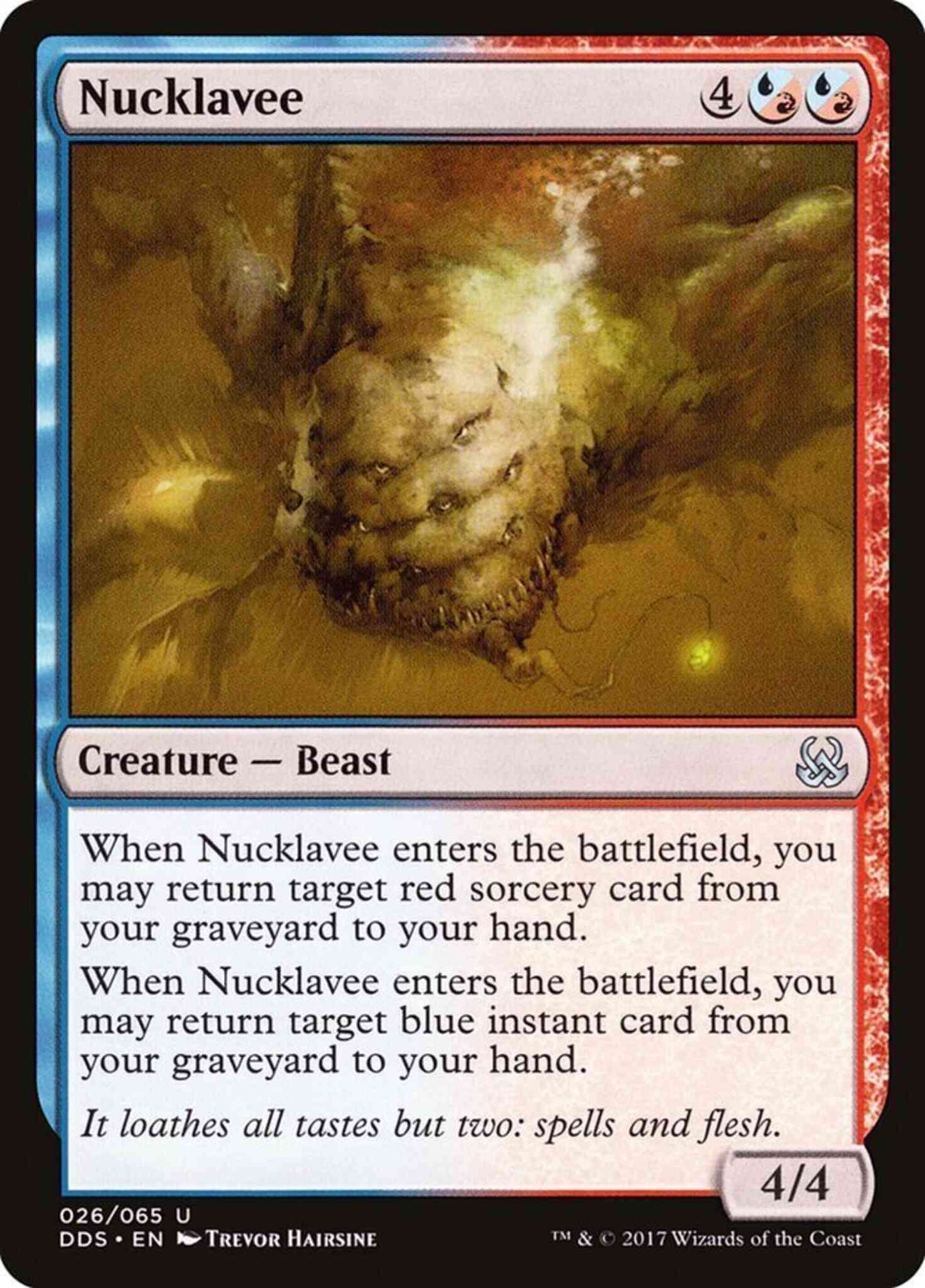 Nucklavee [26] [Duel Decks Mind vs Might] [Non-Foil]