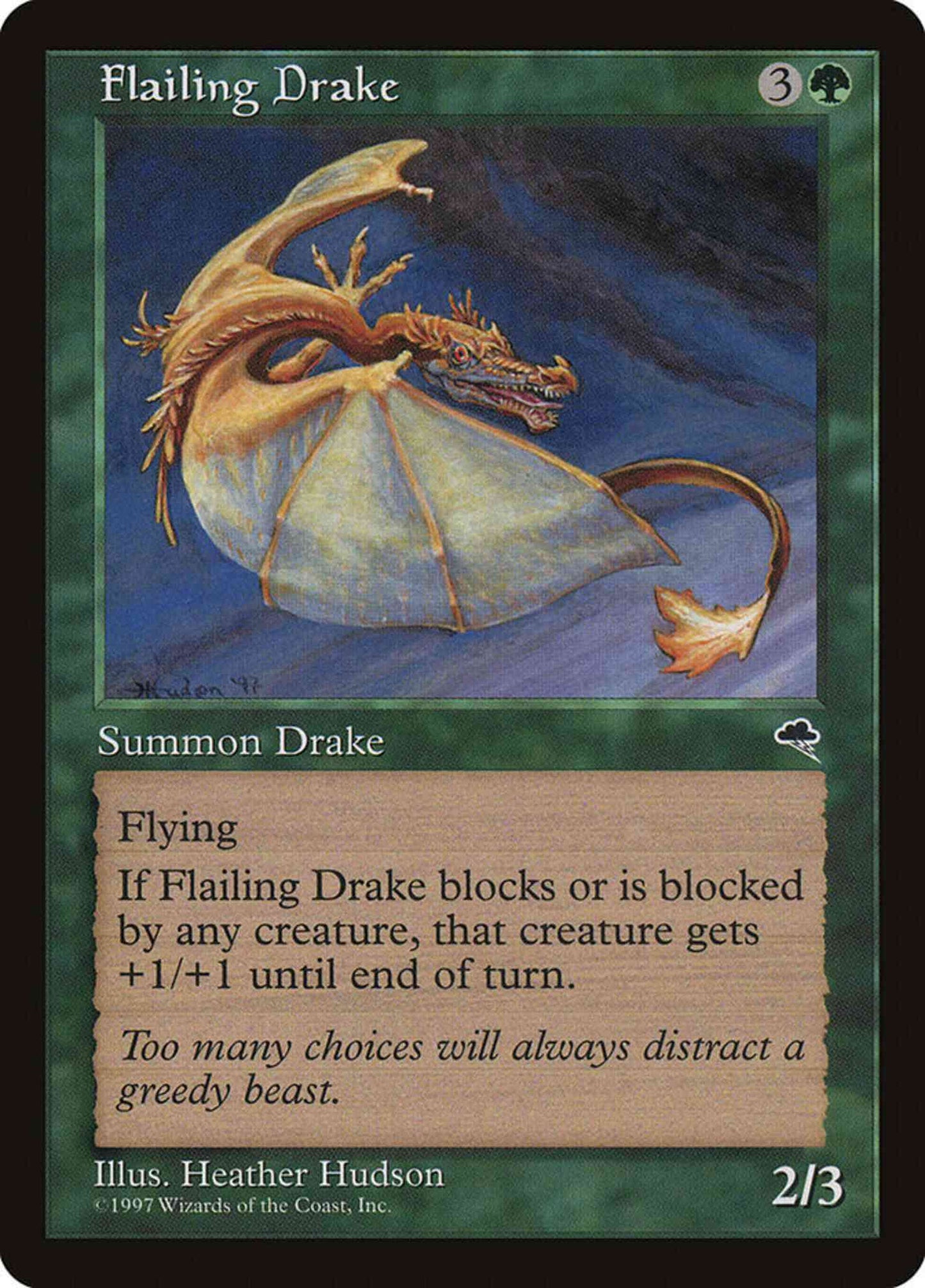 Flailing Drake [227] [Tempest] [Non-Foil]
