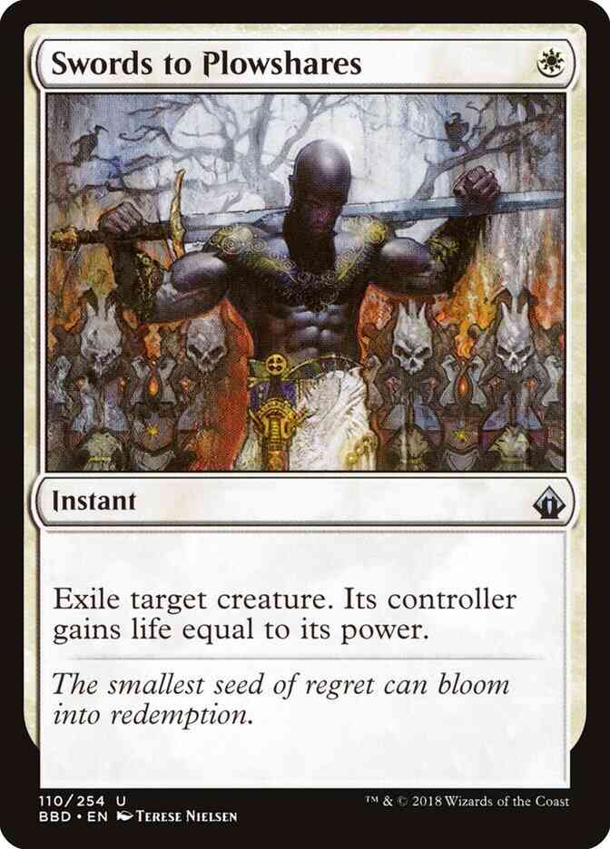 Swords to Plowshares [110] [Battlebond] [Non-Foil]