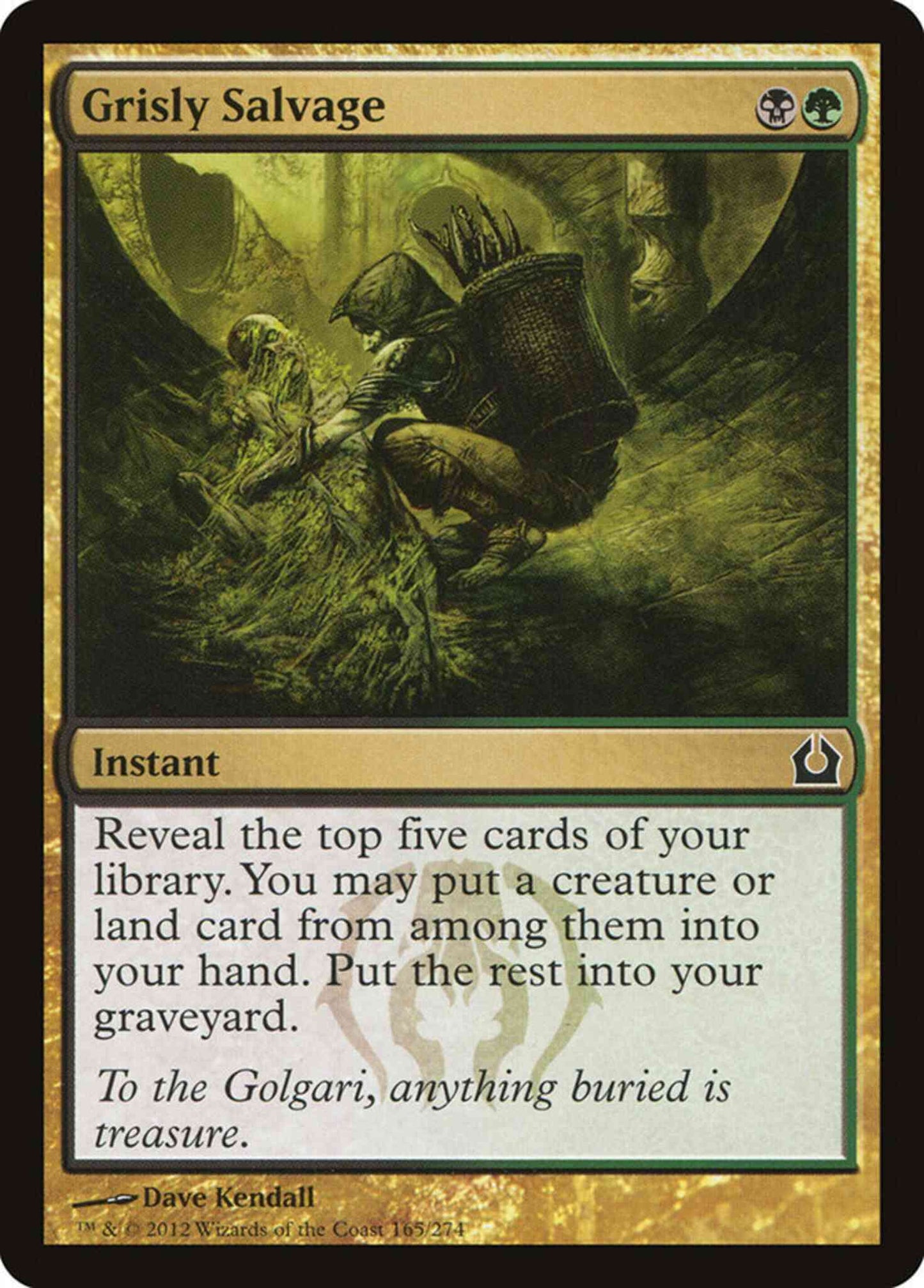 Grisly Salvage [165] [Return To Ravnica] [Non-Foil]