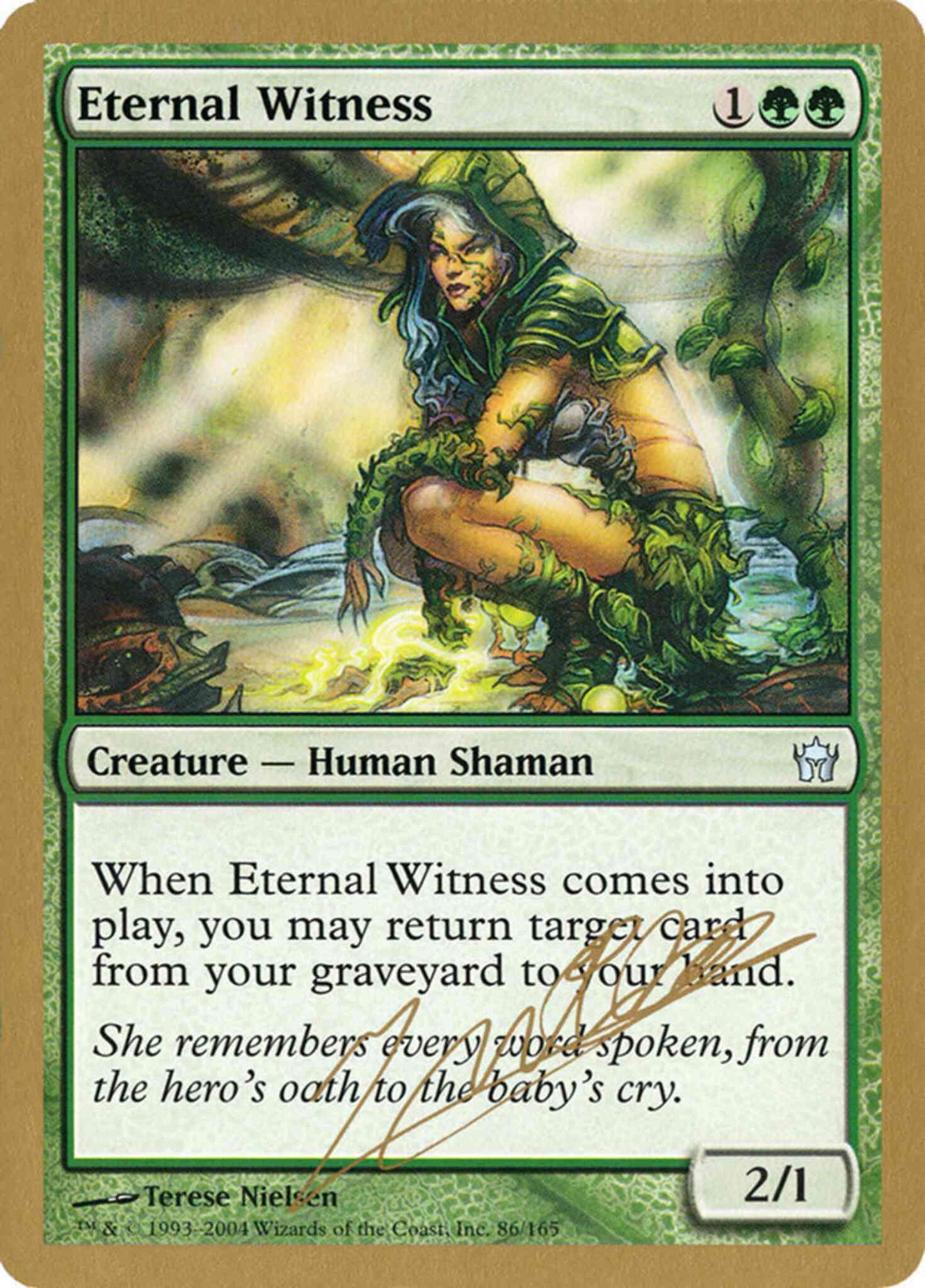 Eternal Witness [jn86] [World Championship Decks 2004] [Non-Foil]