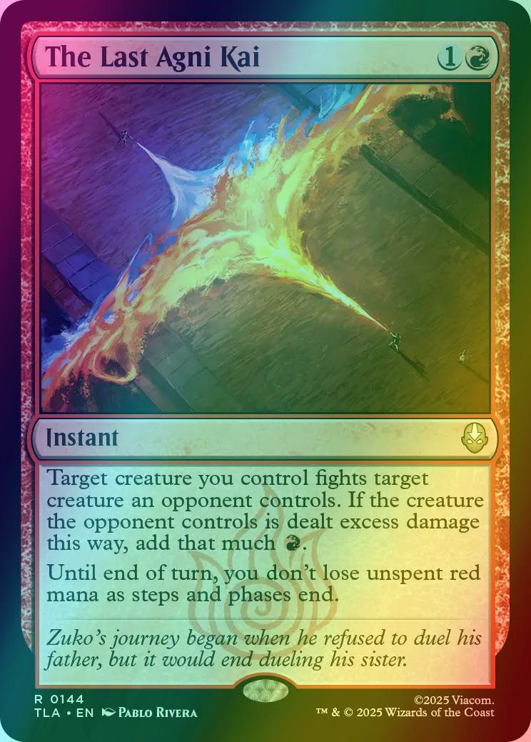 The Last Agni Kai [144] [Avatar: The Last Airbender] [Foil]