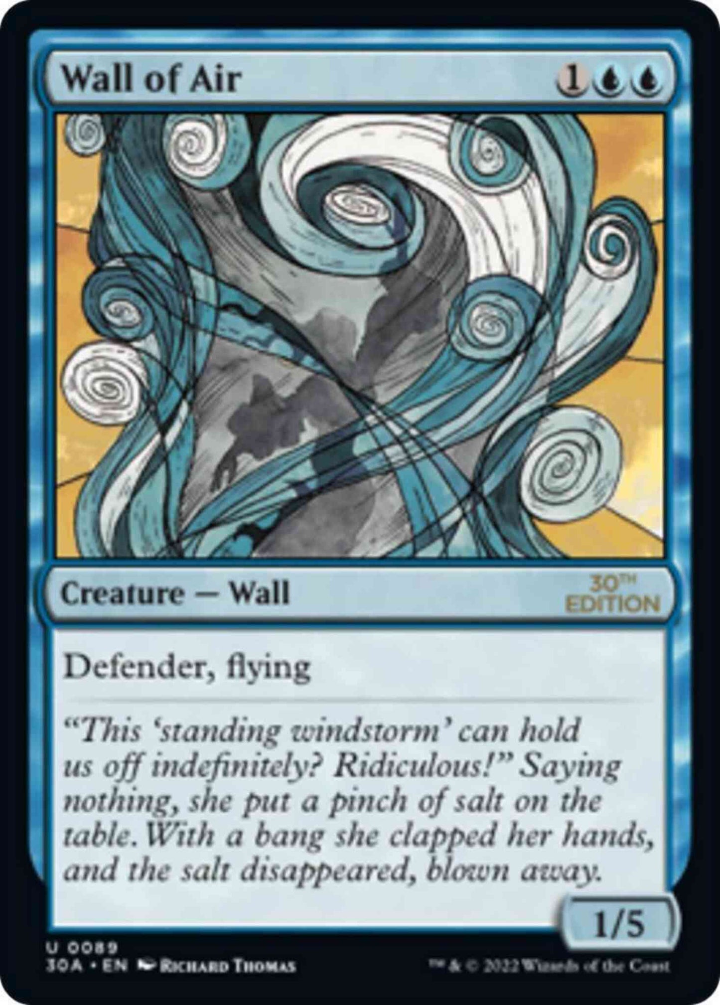 Wall of Air [89] [30th Anniversary Edition] [Non-Foil]