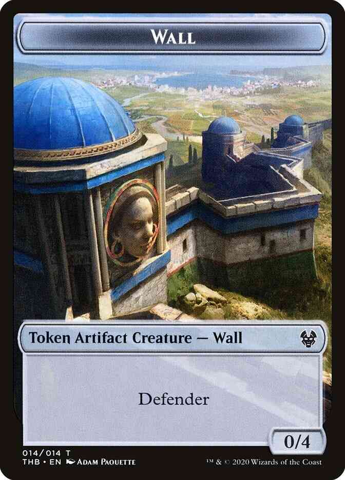 Wall Token [14] [Theros Beyond Death Tokens] [Non-Foil]