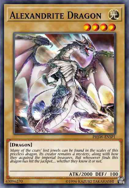 Alexandrite Dragon - PHSW-EN000 - Super Rare - Unlimited