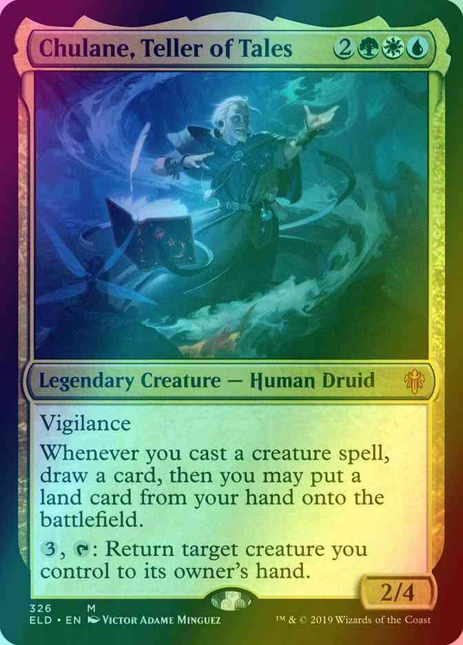 Chulane, Teller of Tales [326] [Throne of Eldraine] [Foil]