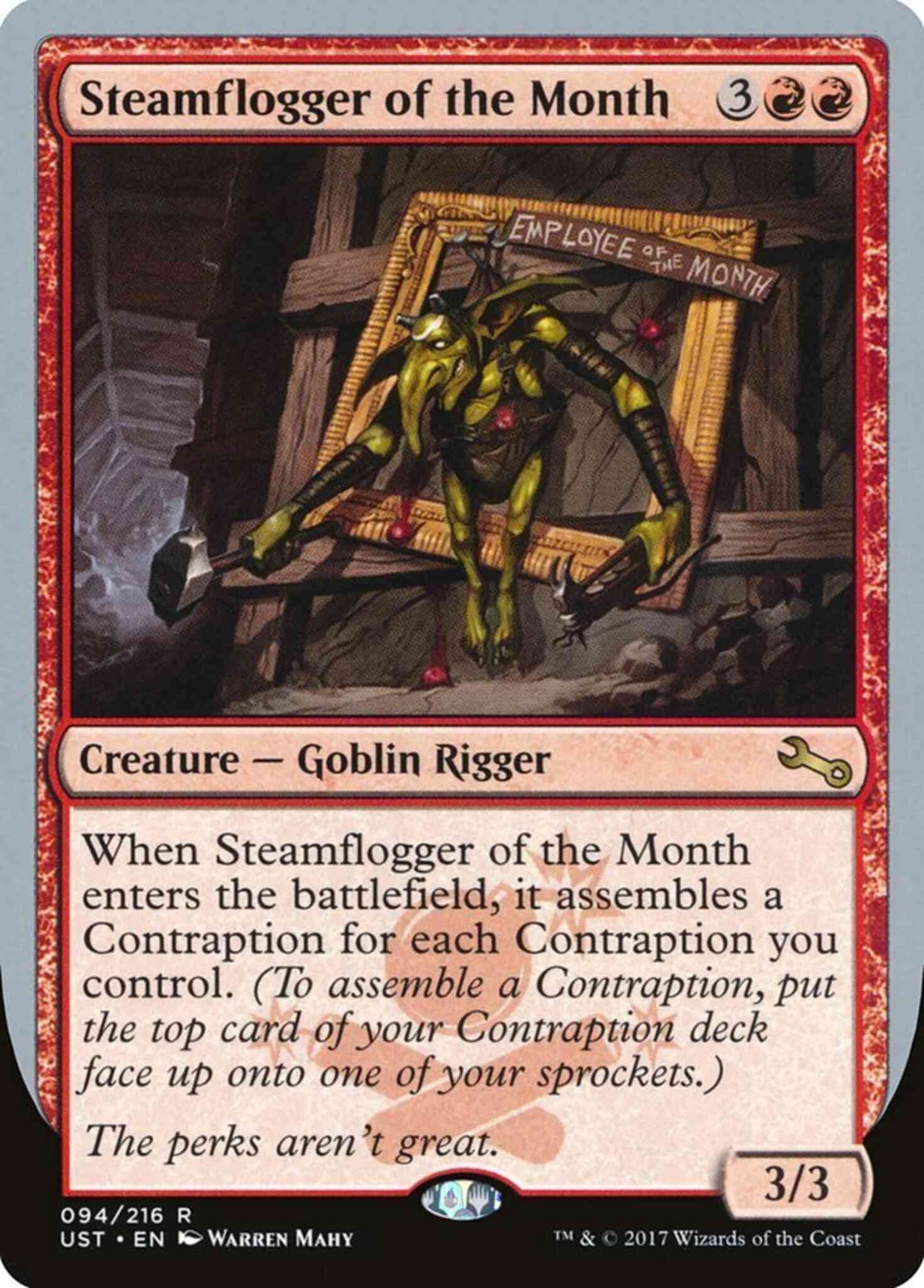Steamflogger of the Month [94] [Unstable] [Non-Foil]
