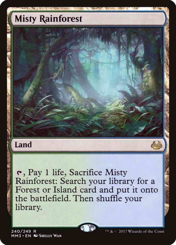Misty Rainforest [240] [Modern Masters 2017] [Non-Foil]