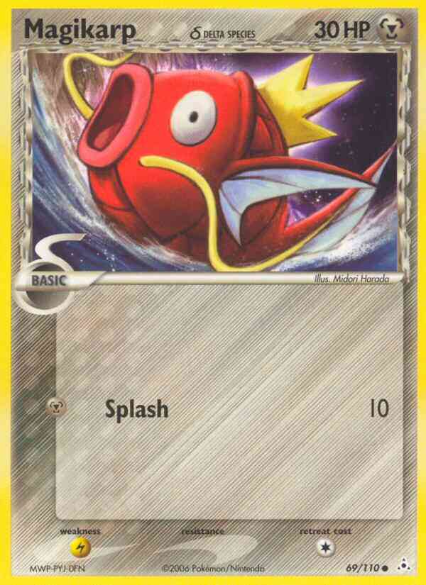 Magikarp δ - 69/110 - Common [ex13-69] [Non-Holo]